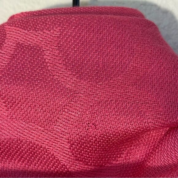 Disney Mickey Mouse Hot Pink Rayon Fringe Scarf. - Picture 12 of 12